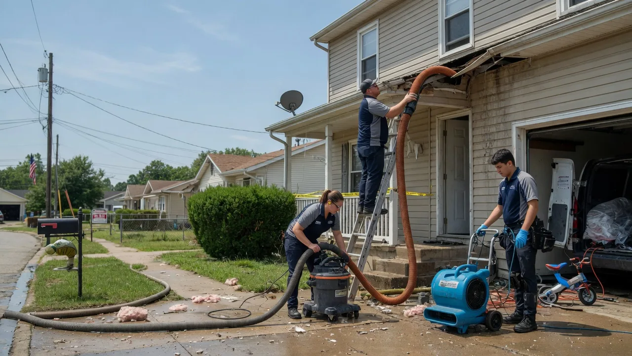 Water Damage Restoration in Gallitzin, PA near me